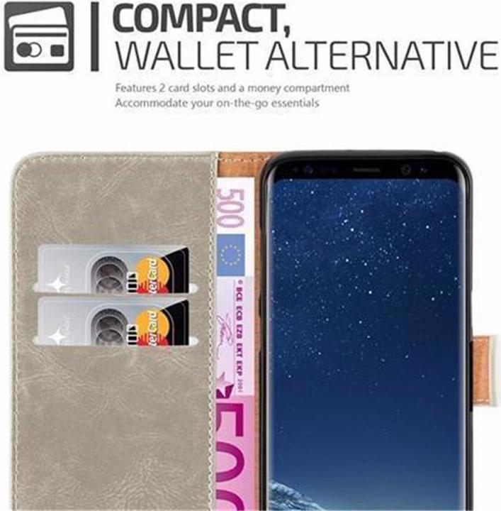 Actual product image Cadorabo Book Luxury Cover (Samsung Galaxy S8)