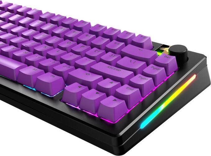 Image du produit Glorious GPBT Basic Keycaps, ANSI Layout (US), PBT, Dye-Sub - Epic Purple