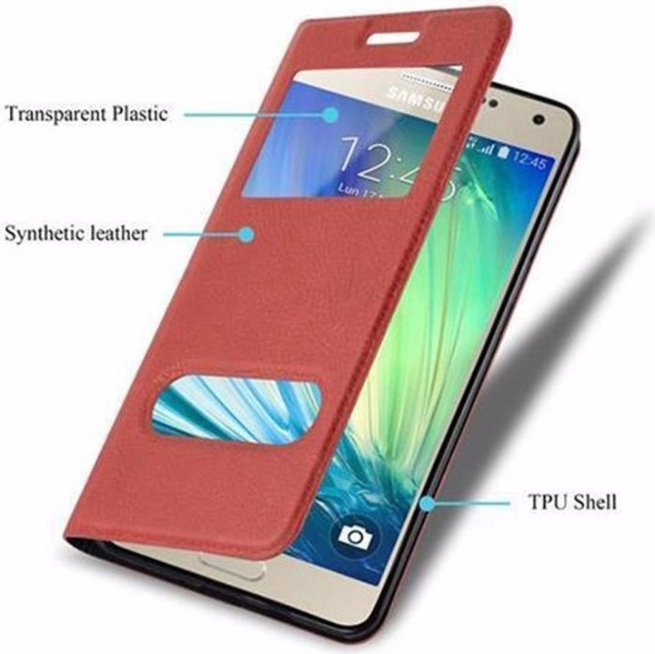 Produktbild Cadorabo Book mit View Doppelfenster Cover (Samsung Galaxy A5)