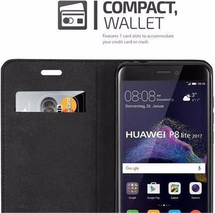 Image du produit Cadorabo Book Couverture magnétique invisible (Huawei P8 Lite (2017))