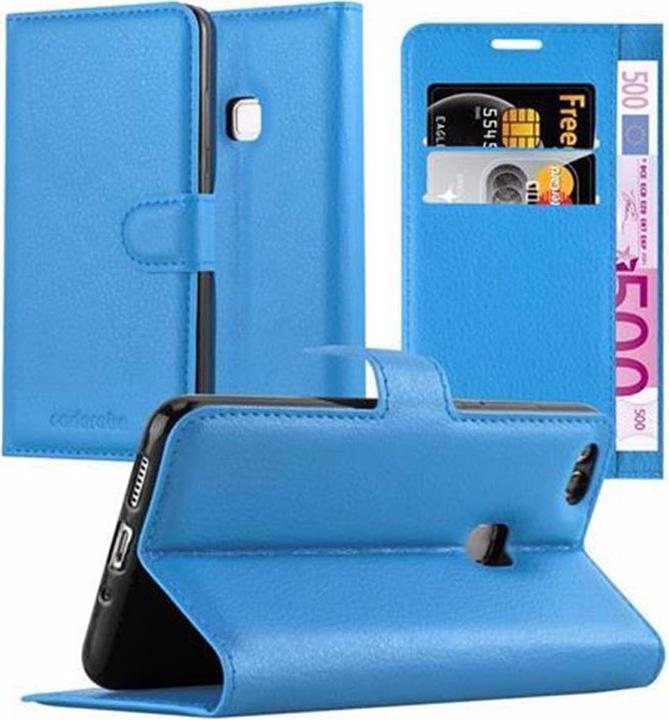 Actual product image Cadorabo Book with stand function cover (Huawei P10 Lite)