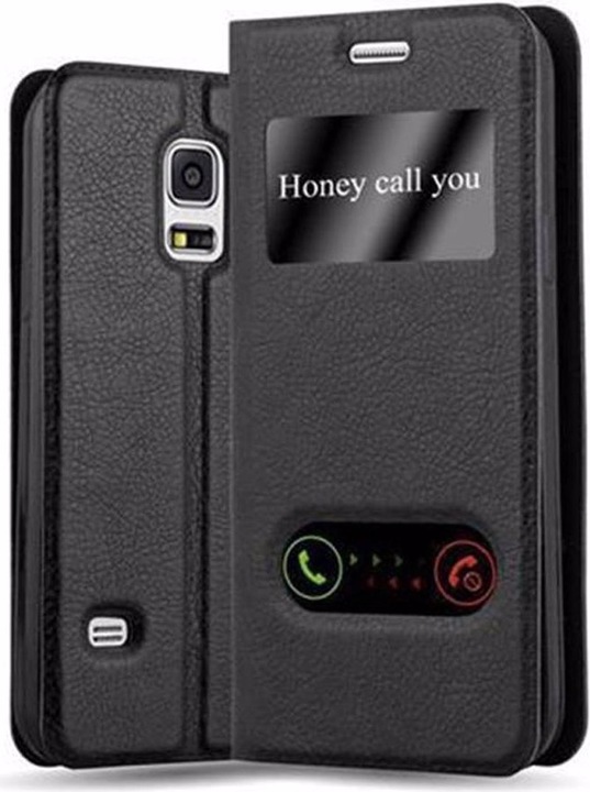 Produktbild Cadorabo Book mit View Doppelfenster Cover (Samsung Galaxy S5, Samsung Galaxy S5 Neo)