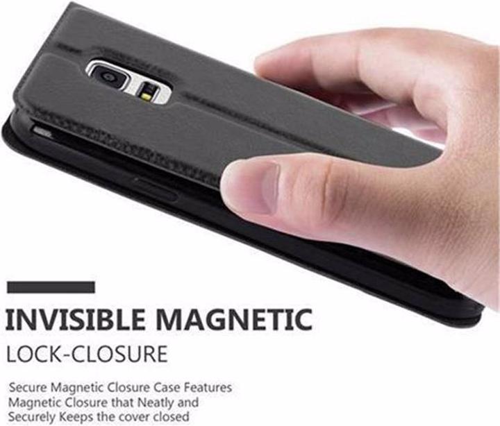 Actual product image Cadorabo Book with View double window cover (Samsung Galaxy S5 Mini, Samsung Galaxy S5 Mini Duos)