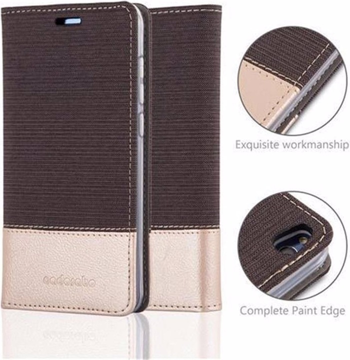 Image du produit Cadorabo Couverture look jeans Book (Huawei P8 Lite (2017))