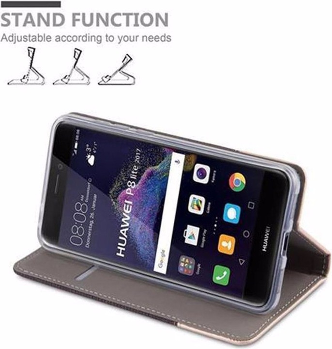 Image du produit Cadorabo Couverture look jeans Book (Huawei P8 Lite (2017))