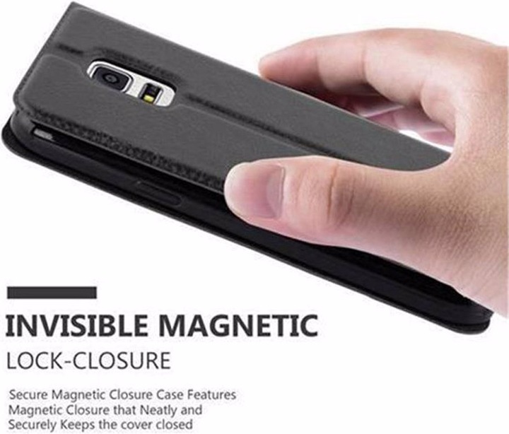 Actual product image Cadorabo Book with View double window cover (Samsung Galaxy S5 Mini, Samsung Galaxy S5 Mini Duos)