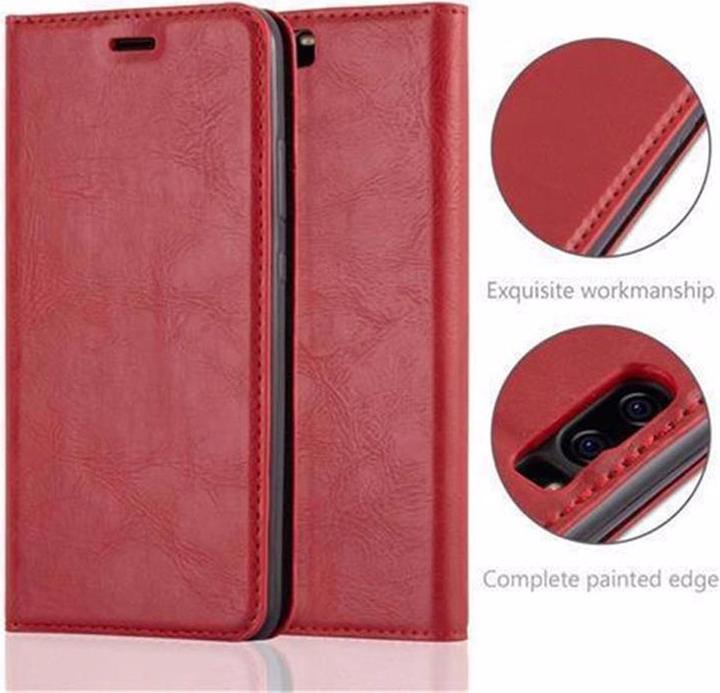 Actual product image Cadorabo Book Invisible Magnet Cover (Huawei P10)