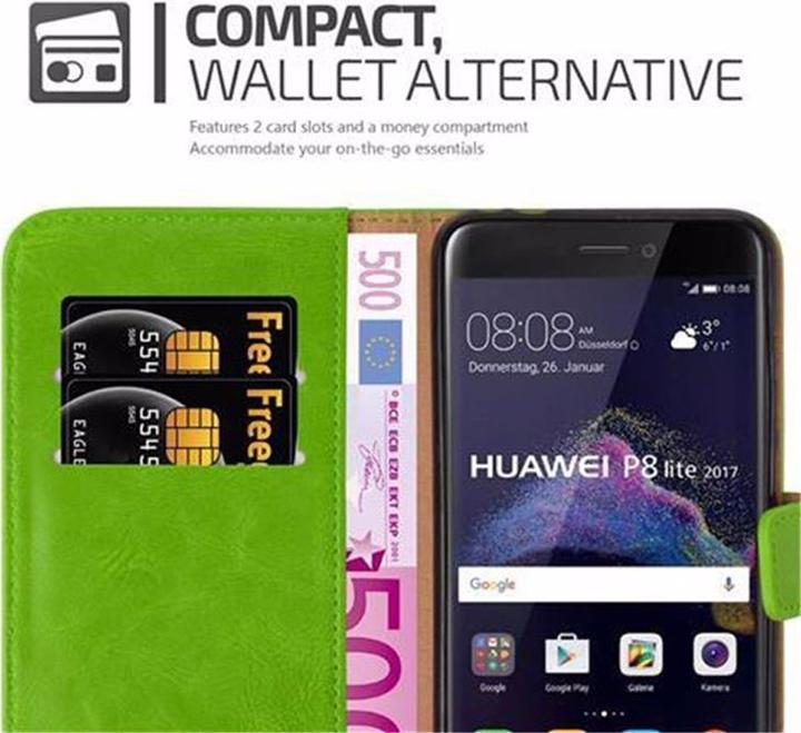 Actual product image Cadorabo Book Luxury Cover (Huawei P8 Lite (2017))