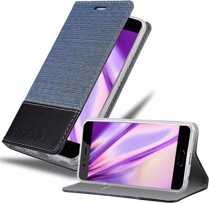 Image du produit Cadorabo Couverture look jeans Book (Huawei P10)