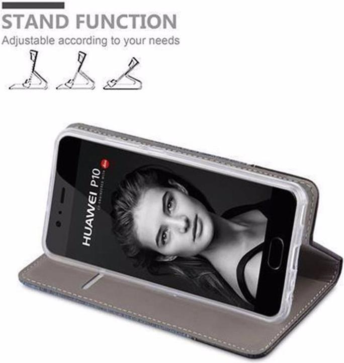 Image du produit Cadorabo Couverture look jeans Book (Huawei P10)