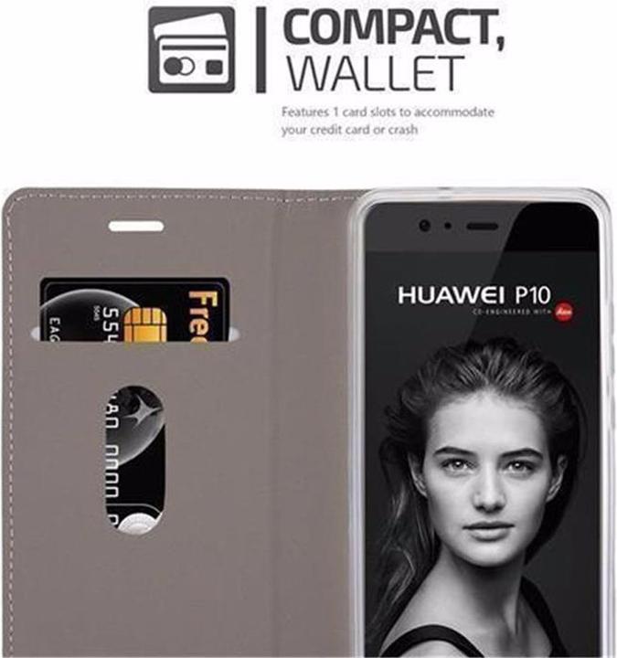 Image du produit Cadorabo Couverture look jeans Book (Huawei P10)