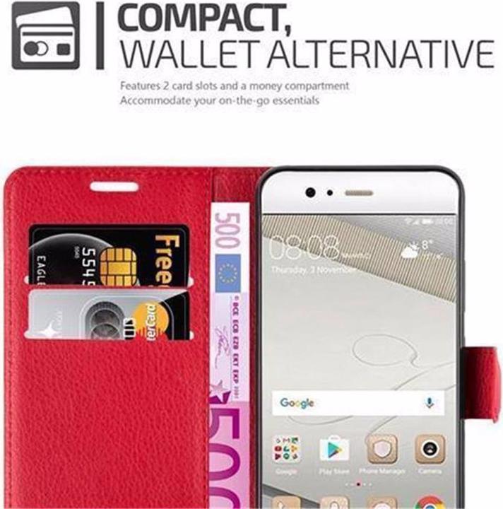 Produktbild Cadorabo Book mit Standfunktion Cover (Huawei P10 Plus)