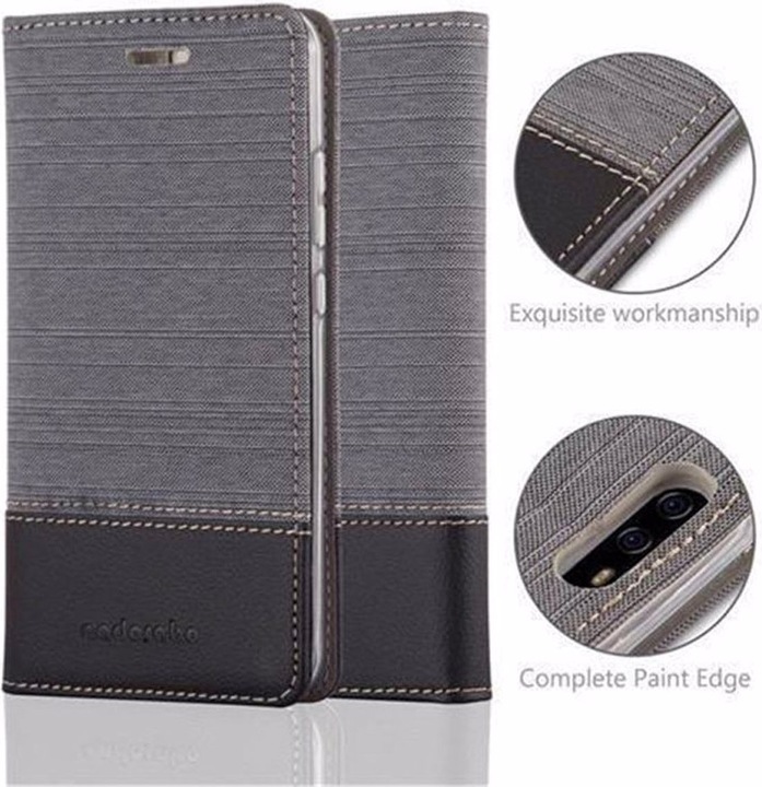 Produktbild Cadorabo Book Jeans Optik Cover (Haier P10)