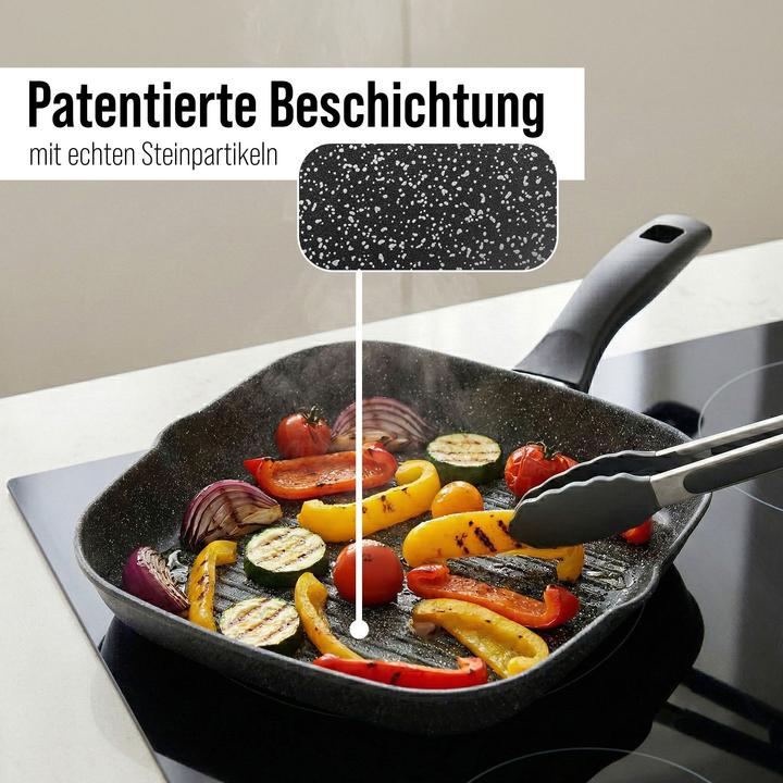 Actual product image Stoneline Grill pan 32 x 32 cm, with 2 spouts (Grill pan)
