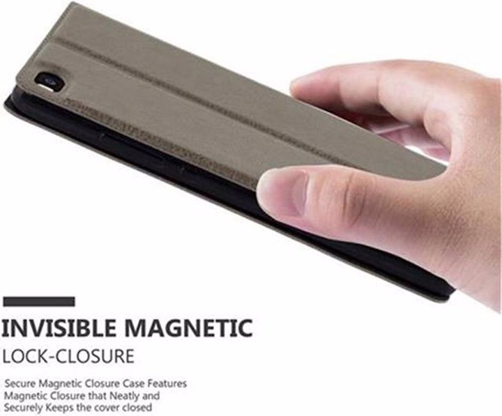 Produktbild Cadorabo Book mit View Doppelfenster Cover (Huawei P8)
