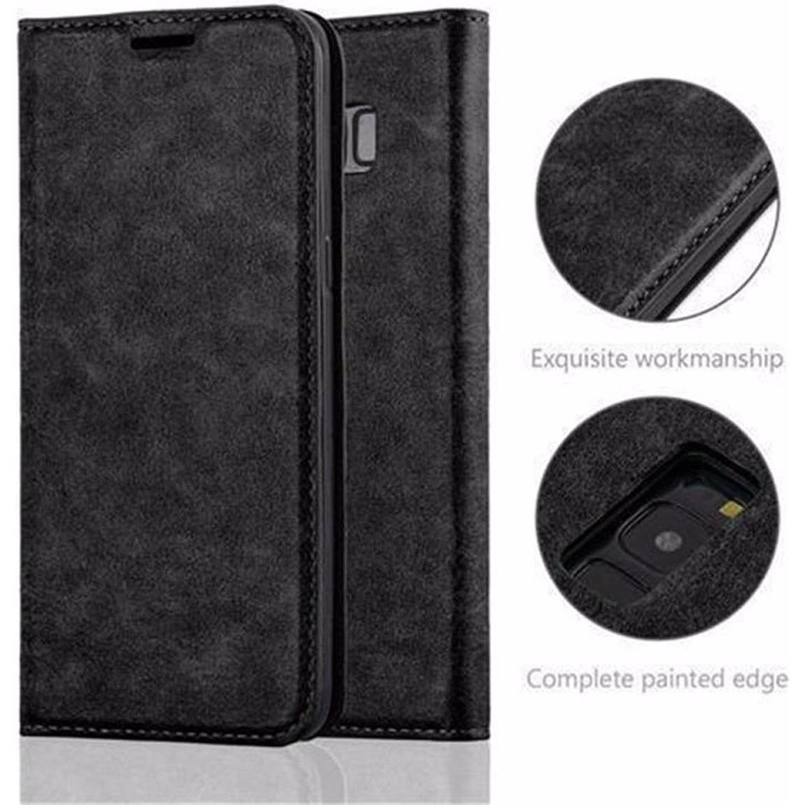 Thumbnail - Cadorabo Book Invisible Magnet Cover (Samsung Galaxy S8), Smartphone Hülle, Schwarz