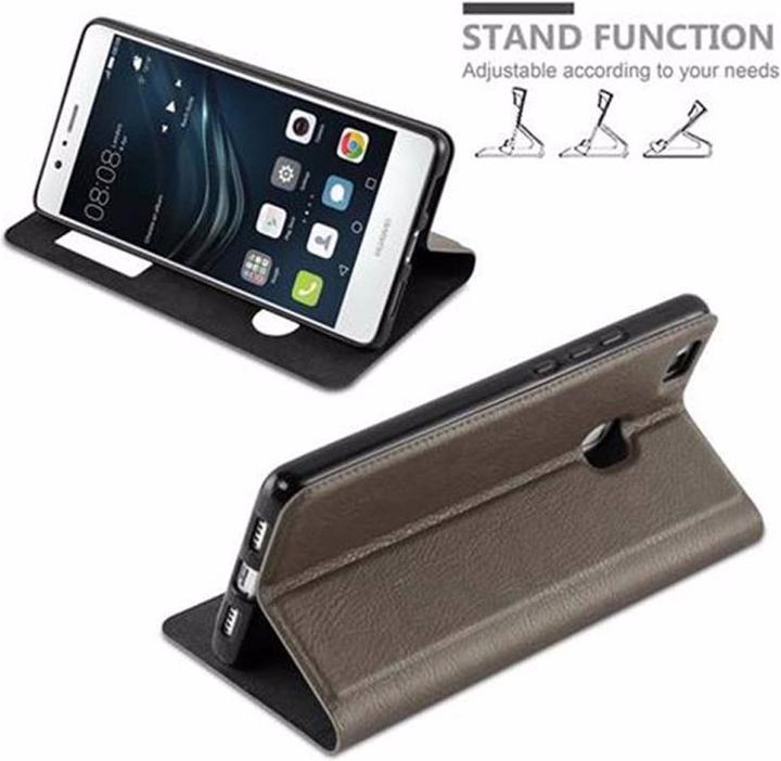Produktbild Cadorabo Book mit View Doppelfenster Cover (Huawei P9 Lite)
