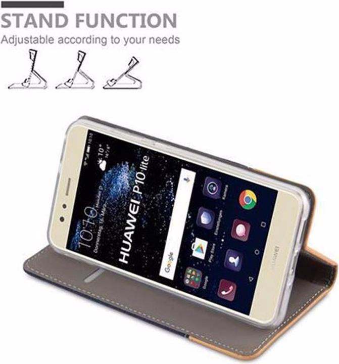 Productafbeelding Cadorabo Boek Jeans Optiek Cover (Huawei P10 Lite)