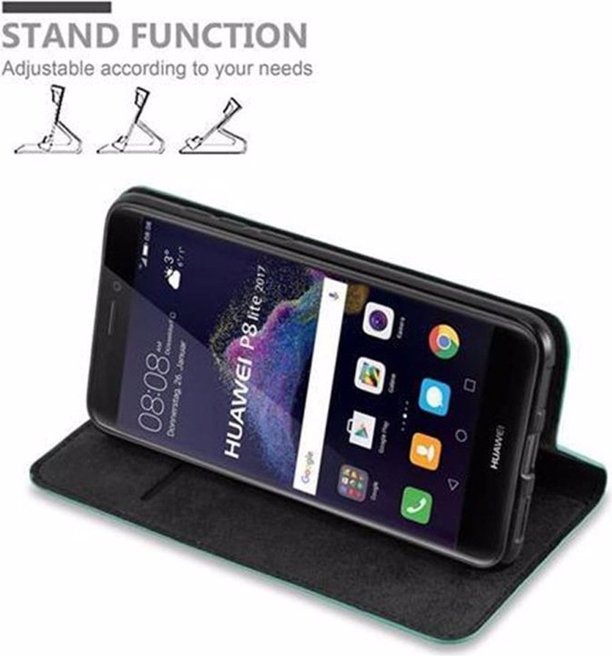 Produktbild Cadorabo Book Invisible Magnet Cover (Huawei P8 Lite (2017))