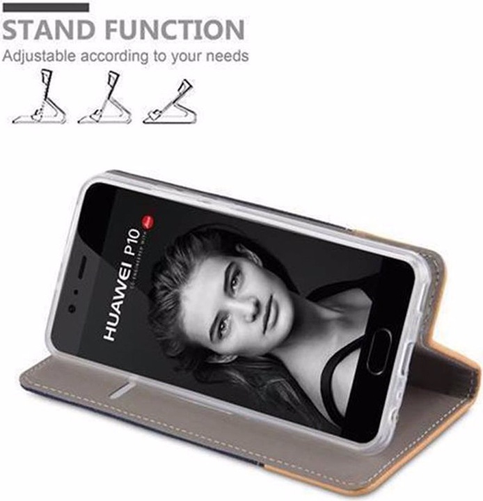 Image du produit Cadorabo Couverture look jeans Book (Huawei P10 Plus)