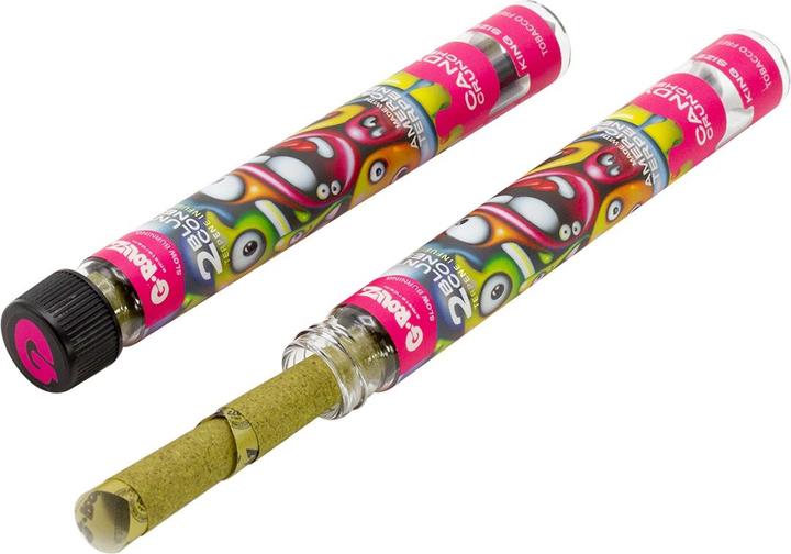 Actual product image G-Rollz Terpene Infused Blunt Cones Candy Crunched 2pcs