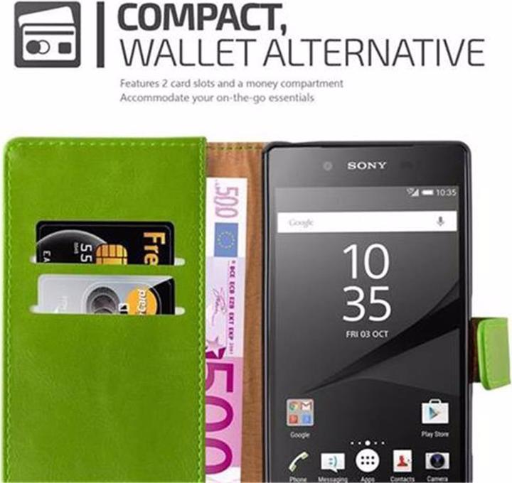 Actual product image Cadorabo Book Luxury Cover (Sony Xperia Z5)
