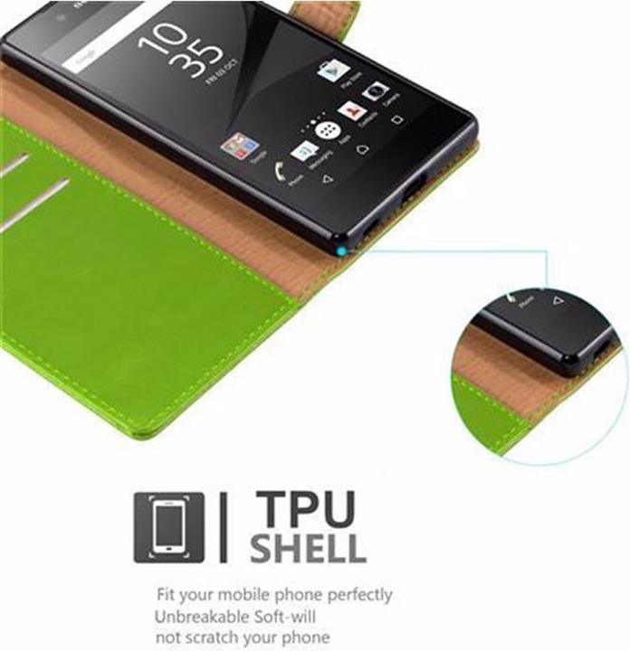 Actual product image Cadorabo Book Luxury Cover (Sony Xperia Z5)