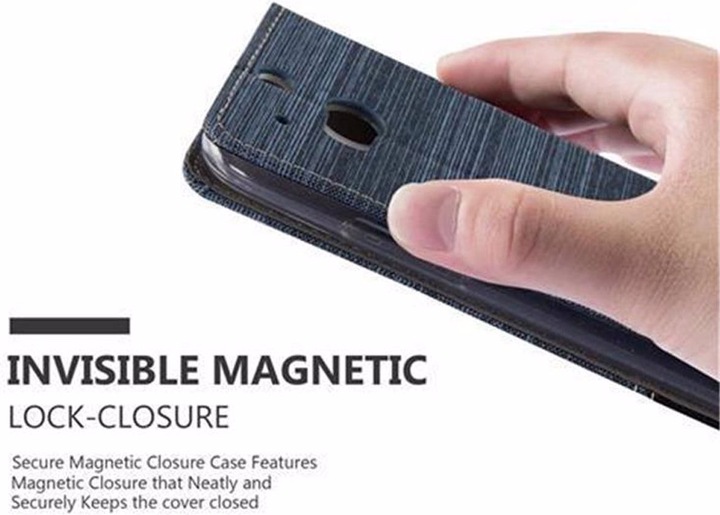 Image du produit Cadorabo Couverture look jeans Book (HTC One M8)