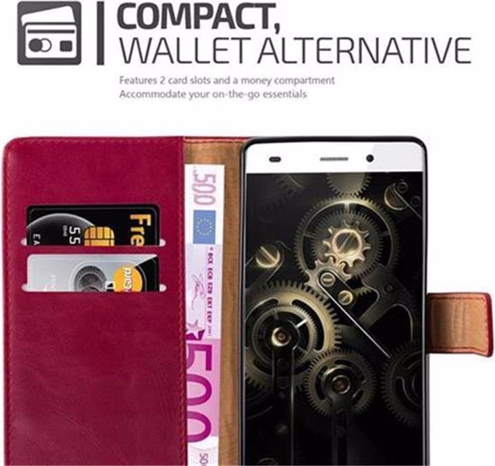 Actual product image Cadorabo Book Luxury Cover (Huawei P8 Lite)