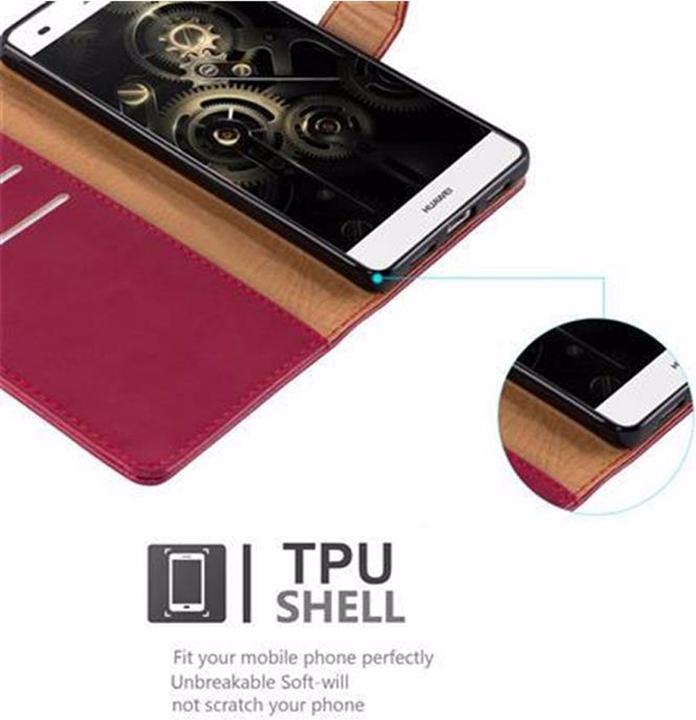 Actual product image Cadorabo Book Luxury Cover (Huawei P8 Lite)