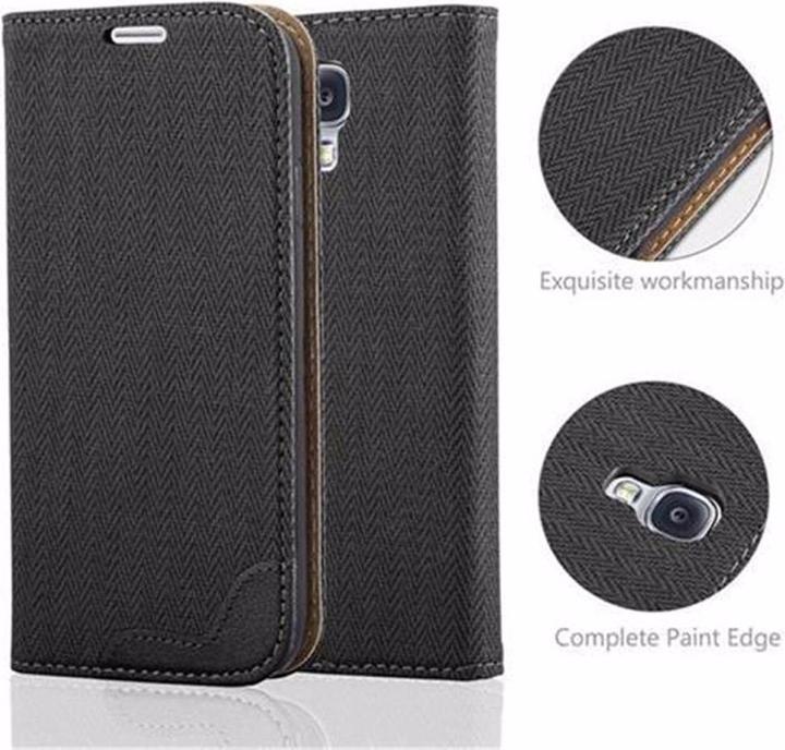 Image du produit Cadorabo Book raphia optique couverture (Samsung Galaxy S4)