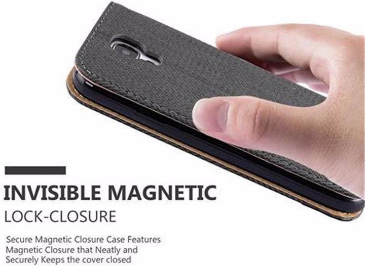 Image du produit Cadorabo Book raphia optique couverture (Samsung Galaxy S4)