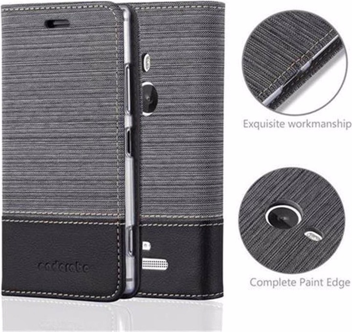 Actual product image Cadorabo Book Jeans Optics Cover (Nokia Lumia 925)