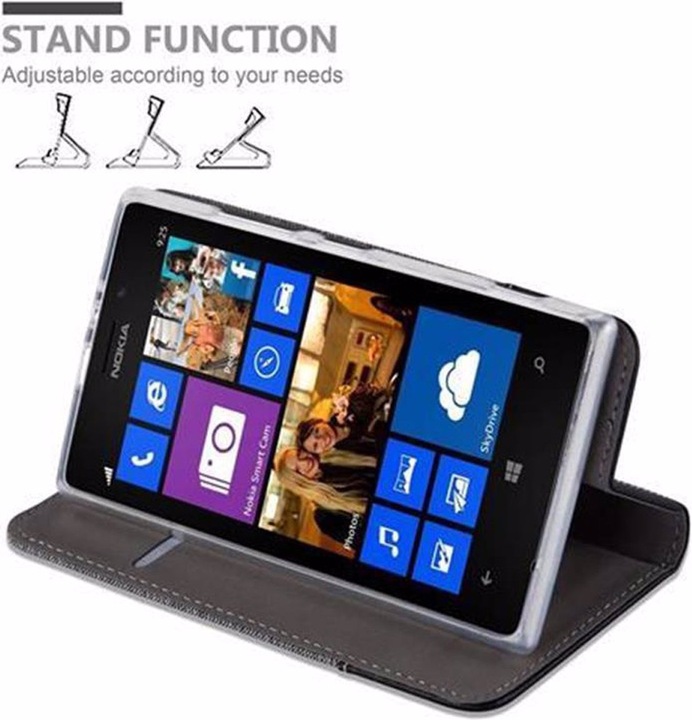 Actual product image Cadorabo Book Jeans Optics Cover (Nokia Lumia 925)