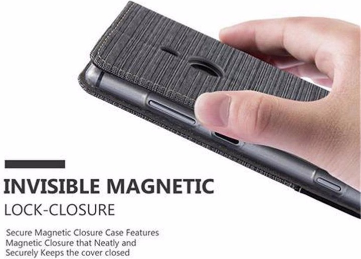 Actual product image Cadorabo Book Jeans Optics Cover (Nokia Lumia 925)