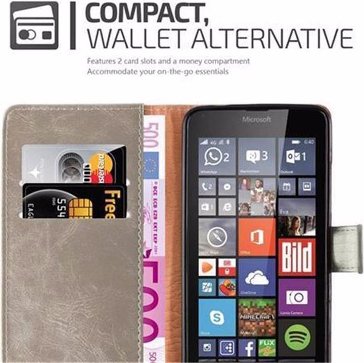 Actual product image Cadorabo Book Luxury Cover (Microsoft Lumia 640)