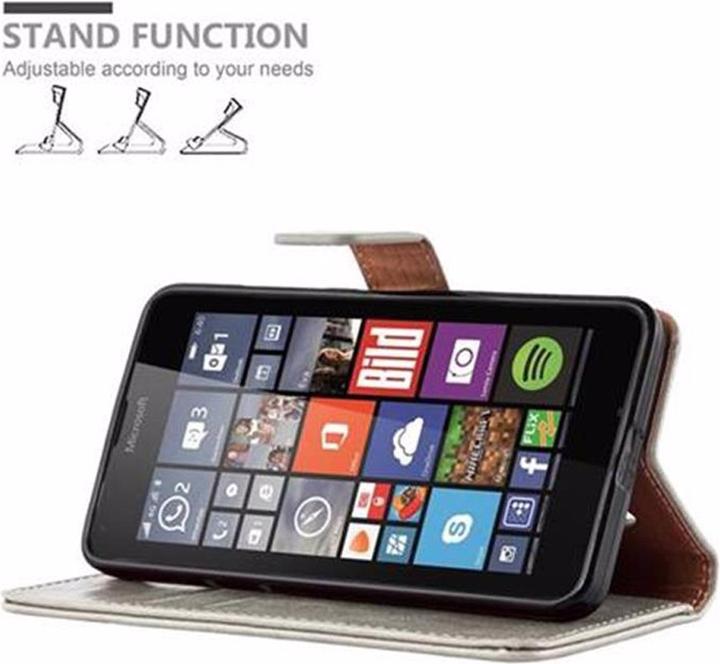 Actual product image Cadorabo Book Luxury Cover (Microsoft Lumia 640)
