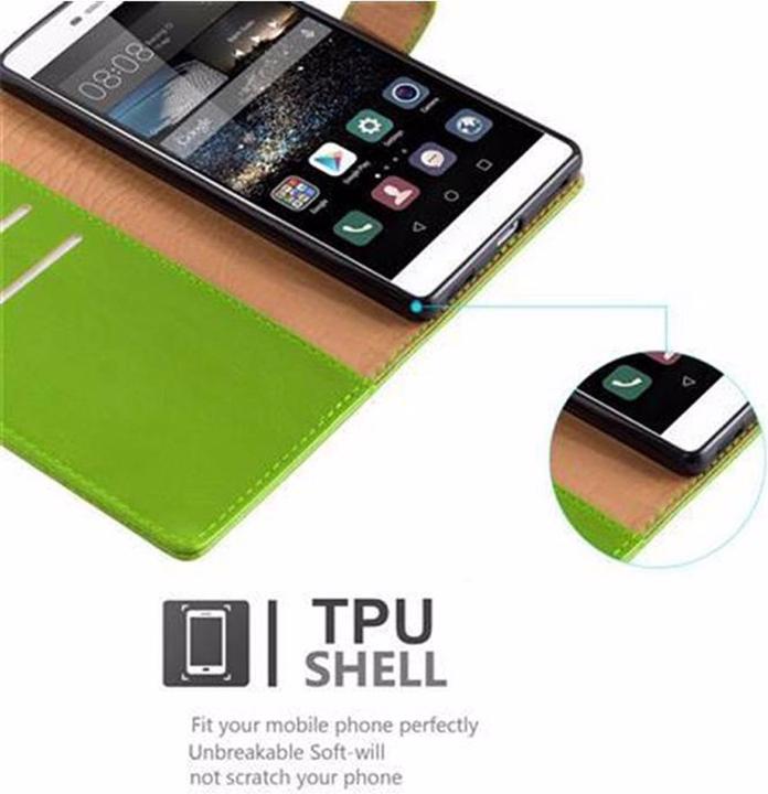 Actual product image Cadorabo Book Luxury Cover (Huawei P8)