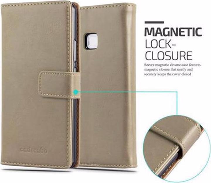 Actual product image Cadorabo Book Luxury Cover (Huawei P9 Lite)