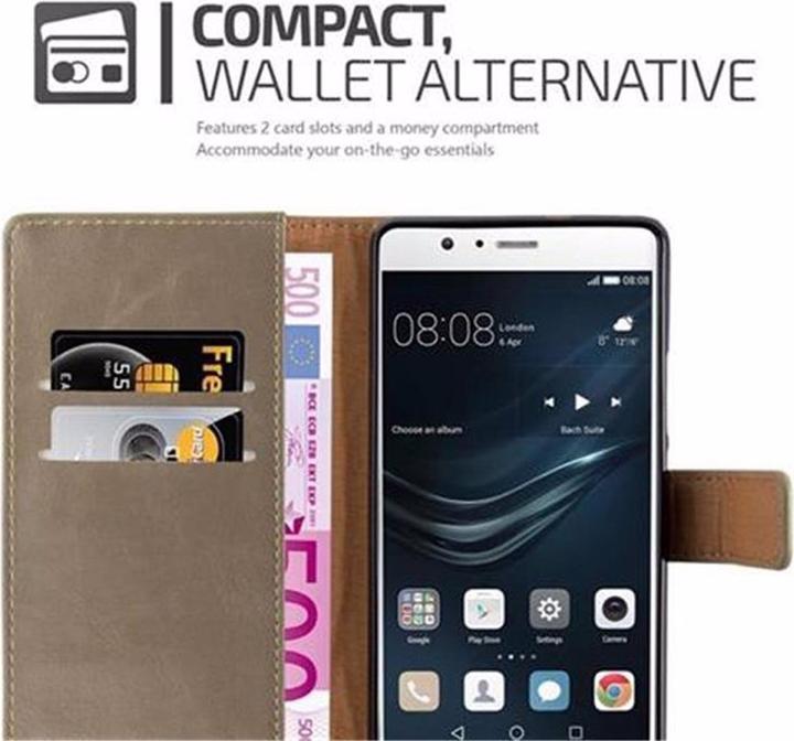Actual product image Cadorabo Book Luxury Cover (Huawei P9 Lite)