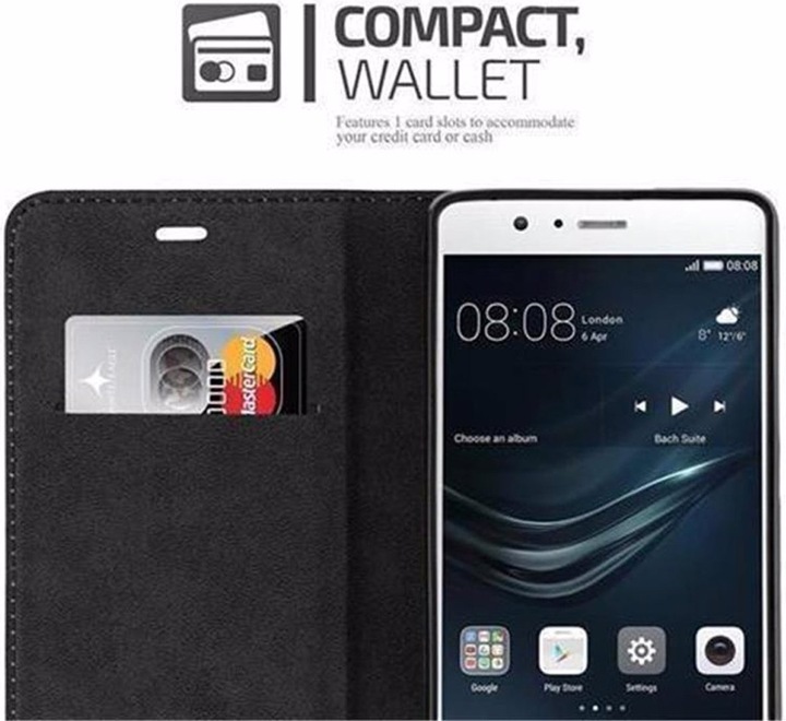 Produktbild Cadorabo Book Invisible Magnet Cover (Huawei P9 Lite)
