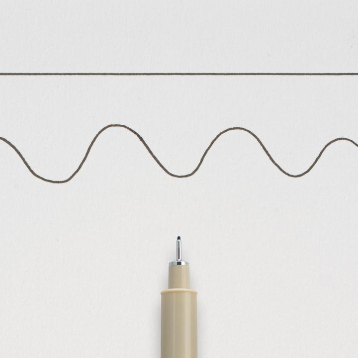 Actual product image Sakura Fibre-tip pen Pigma Micron (Black, 1 x)