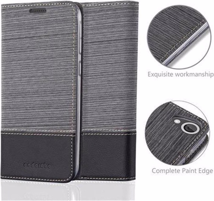 Produktbild Cadorabo Book Jeans Optik Cover (HTC Desire 820)