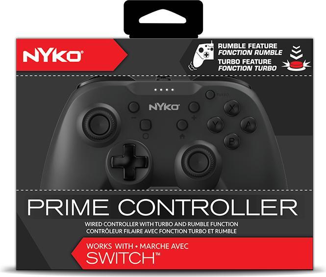 Immagine prodotto Nyko Prime Wired Controller - Black For Switch (DSi XL)