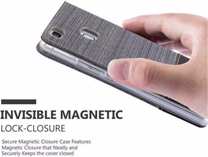 Produktbild Cadorabo Book Jeans Optik Cover (Huawei G9 Lite)