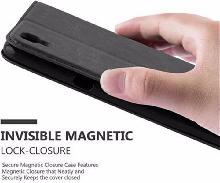 Actual product image Cadorabo Book Invisible Magnet Cover (LG X Power)