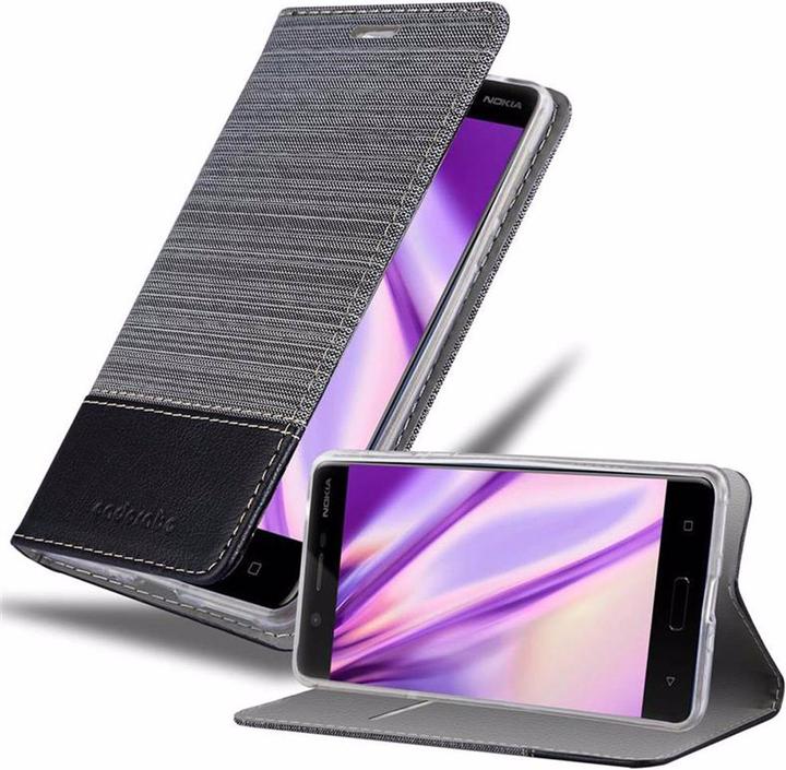 Actual product image Cadorabo Book Jeans Optics Cover (OnePlus 5)