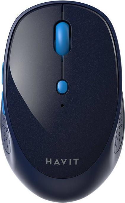 Actual product image Havit Wireless mouse MS76GT plus (blue) (Wireless)