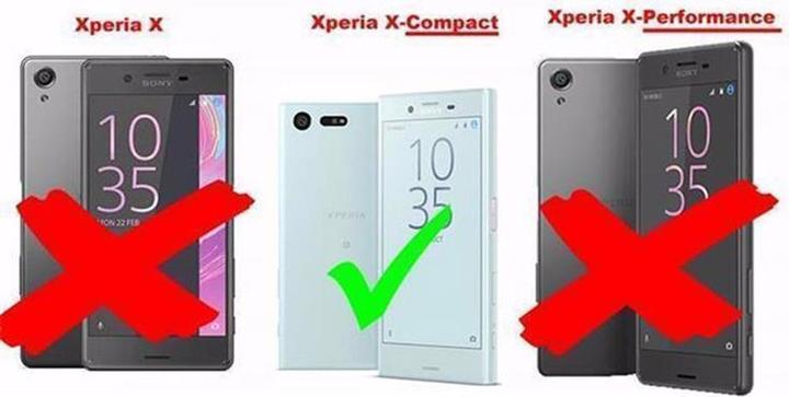 Productafbeelding Cadorabo Boek Onzichtbare Magneethoes (Sony Xperia X Compact)