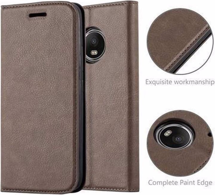 Productafbeelding Cadorabo Boek Onzichtbare Magneethoes (Motorola Moto G5)